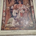 Антикварный журнал Le miroir des modes май 1904