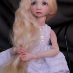 Аленка, авторская шарнирная кукла.