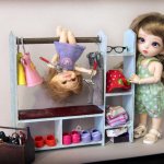 Вешалки для небольших кукол БЖД