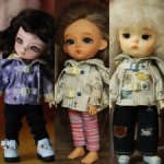 Куртки для тиников 16 см бжд Lati Yellow, Nikki Britt, Secretdoll (НОВОЕ!)