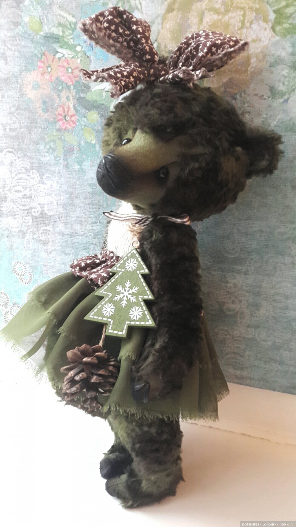 Мишка Флоранс — Авторские мишки Тедди и друзья: фото (фото 2)