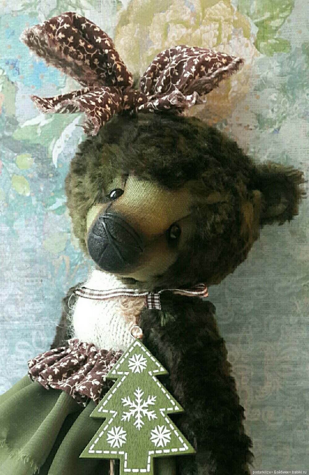 Мишка Флоранс — Авторские мишки Тедди и друзья: фото (фото 3)