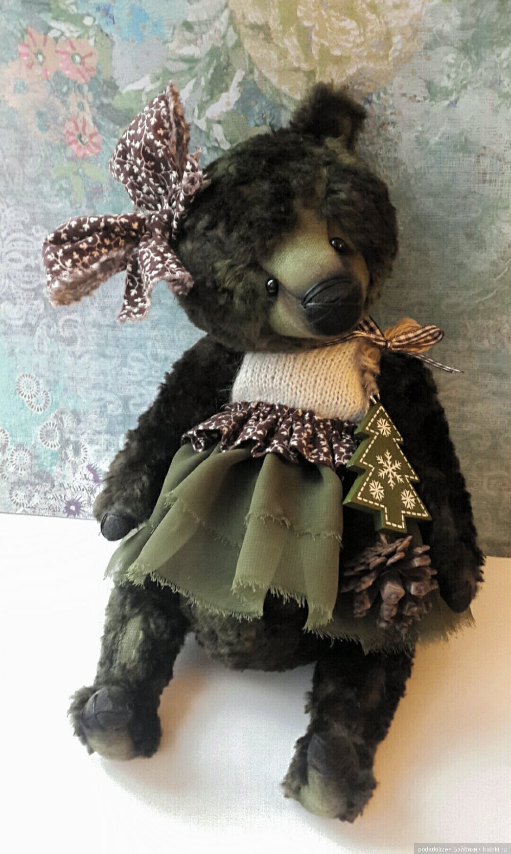 Мишка Флоранс — Авторские мишки Тедди и друзья: фото (фото 5)