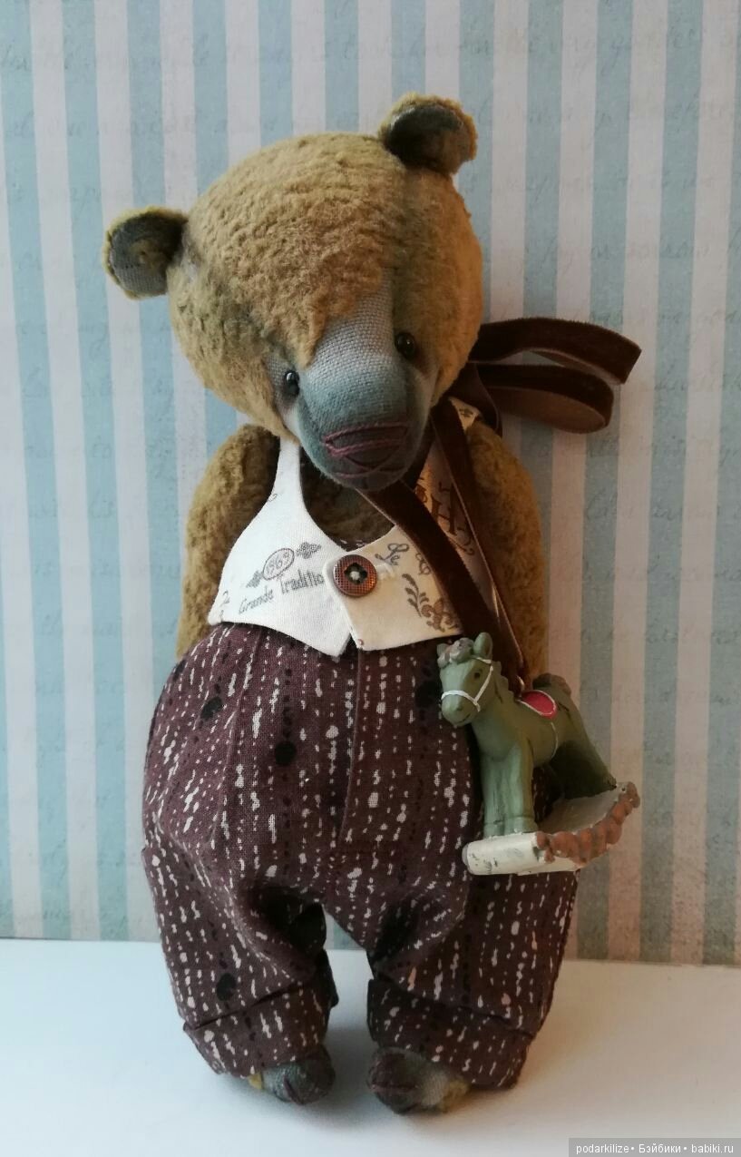 Габен "Мишка на ладошку" рост 20 см