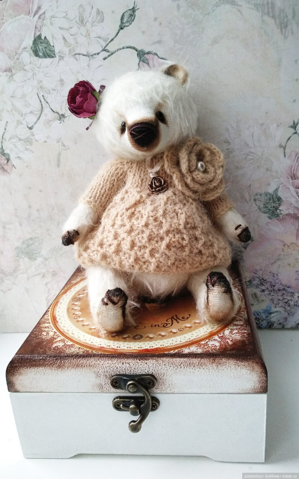 Модница Мишель с гардеробом и шкатулкой (фото 5)