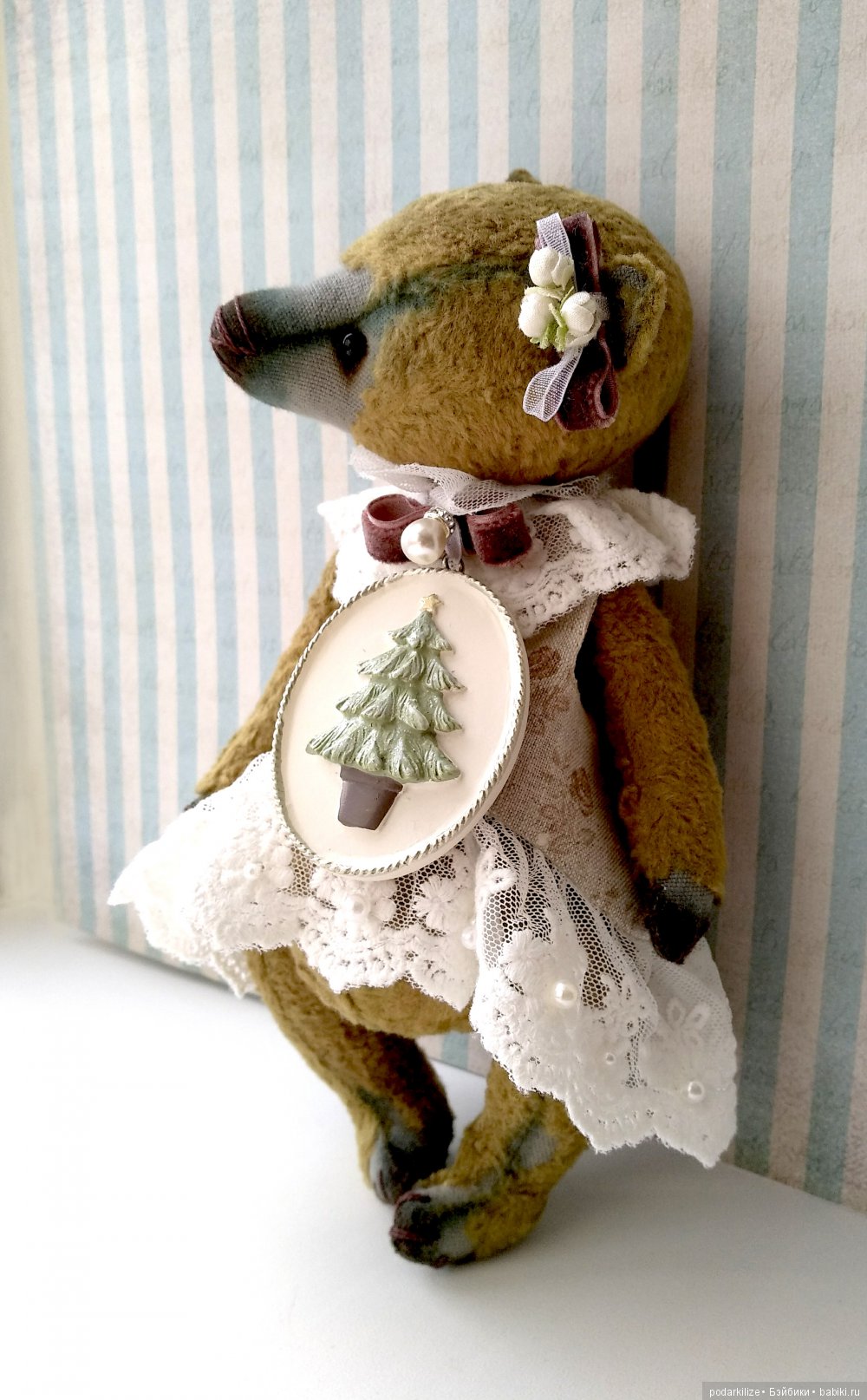 Габи и Габен 20 см — Авторские мишки Тедди и друзья: фото