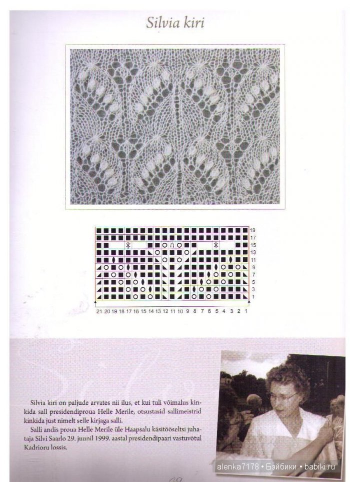 Эстонские шали. Схемы — Другие хобби и увлечения: сад (фото 5)