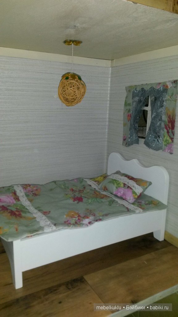 Деревянная мебель для кукол Барби