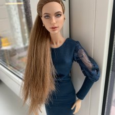 Шикарная девушка ООАК - голова Чудо-Женщины на теле Kissmela