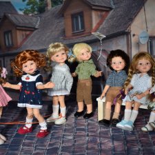 ООАК Паола Рейна, Paola Reina серия кукол Дети нашего двора, дети СССР