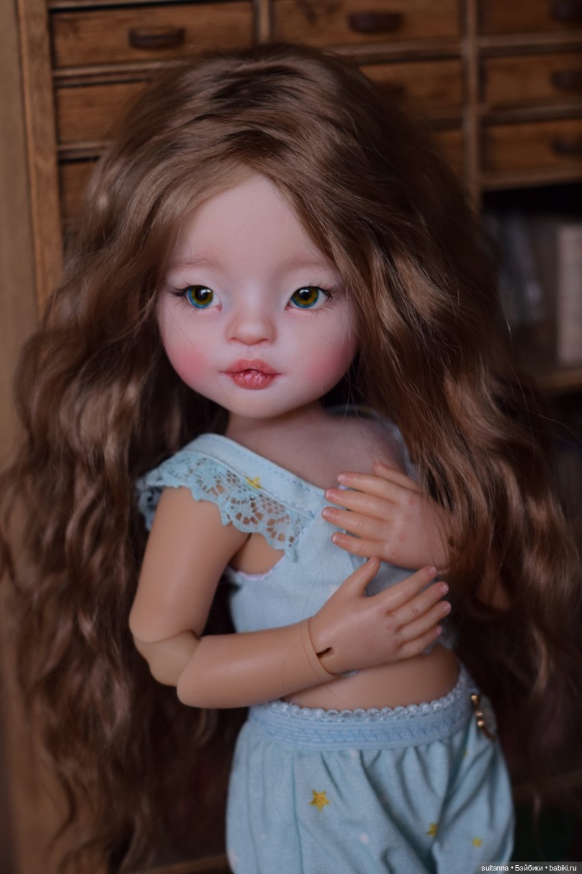 ООАК Паола Рейна Сплюша с азиатским молдном, назвалась Венерой (фото 7)