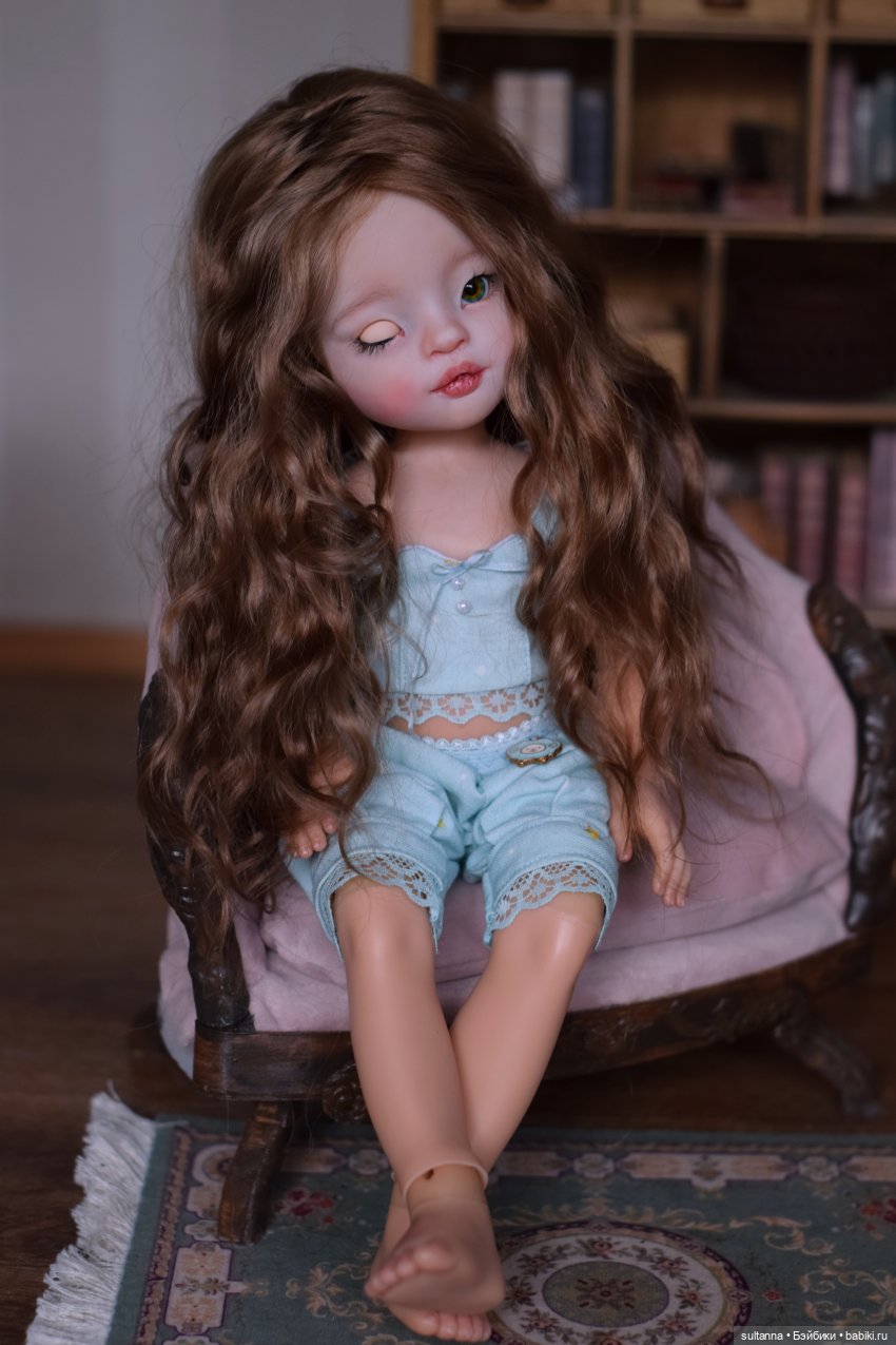 ООАК Паола Рейна Сплюша с азиатским молдном, назвалась Венерой