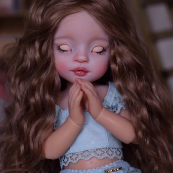 ООАК Паола Рейна Сплюша с азиатским молдном, назвалась Венерой