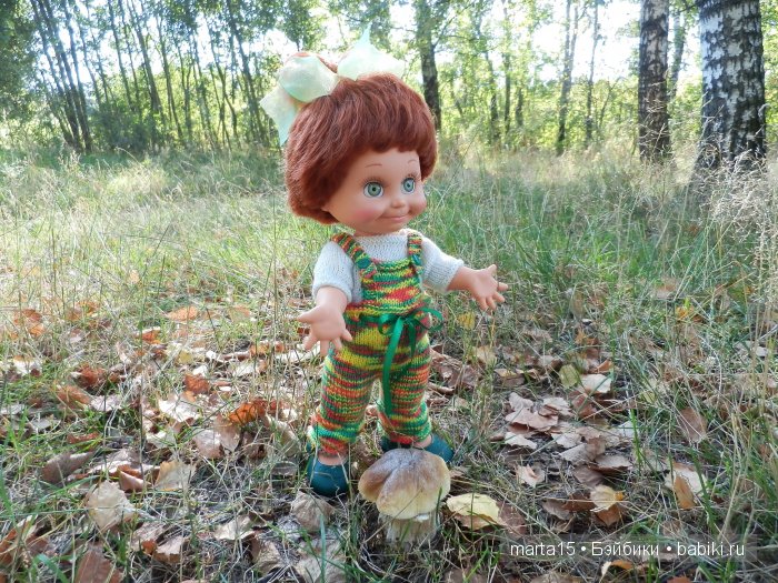 Ходит осень в нашем парке, Дарит осень всем подарки)) Сестрички фейсинки (Galoob Baby Face) на прогулке