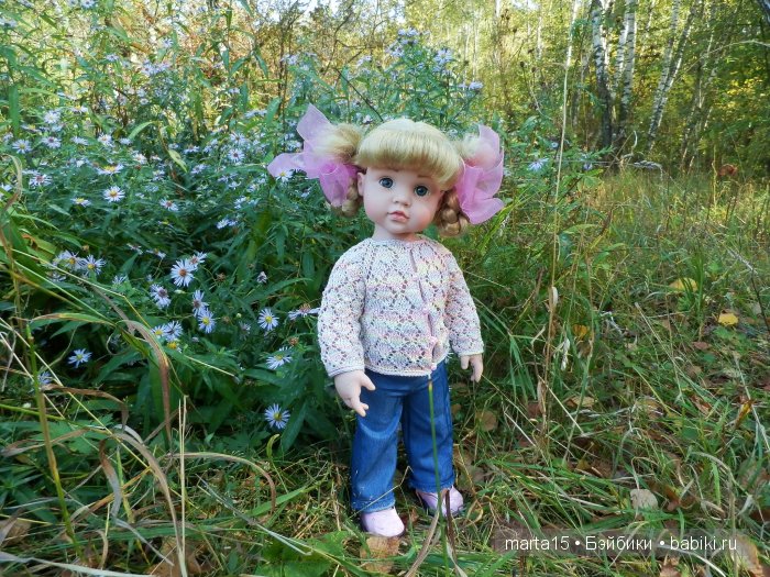 Ходит осень в нашем парке, Дарит осень всем подарки)) Сестрички фейсинки (Galoob Baby Face) на прогулке