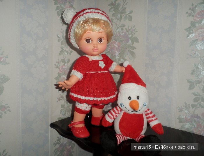 Весело, весело встретим Новый Год!!! Малышки фейсинки Galoob Baby Face готовятся к празднику (фото 9)