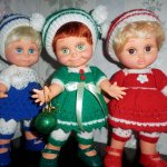 Весело, весело встретим Новый Год!!! Малышки фейсинки Galoob Baby Face готовятся к празднику