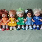 Радужное настроение. Малышки фейсинки Galoob Baby Face