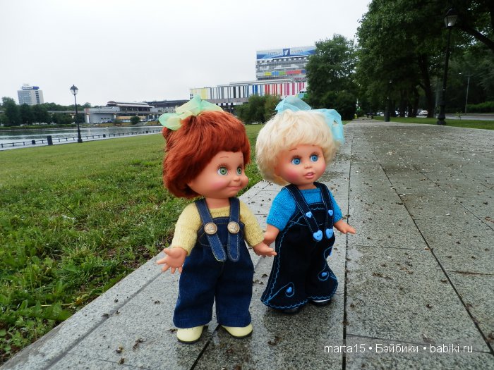 ВСЁ-ТАКИ ЛЕТО!!! Маленький летний фоторепортаж. Подружки Шерри и Синтия Galoob Baby Facе на прогулке