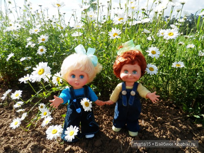 ВСЁ-ТАКИ ЛЕТО!!! Маленький летний фоторепортаж. Подружки Шерри и Синтия Galoob Baby Facе на прогулке