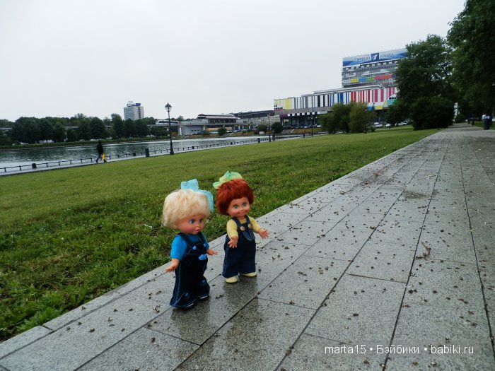 ВСЁ-ТАКИ ЛЕТО!!! Маленький летний фоторепортаж. Подружки Шерри и Синтия Galoob Baby Facе на прогулке