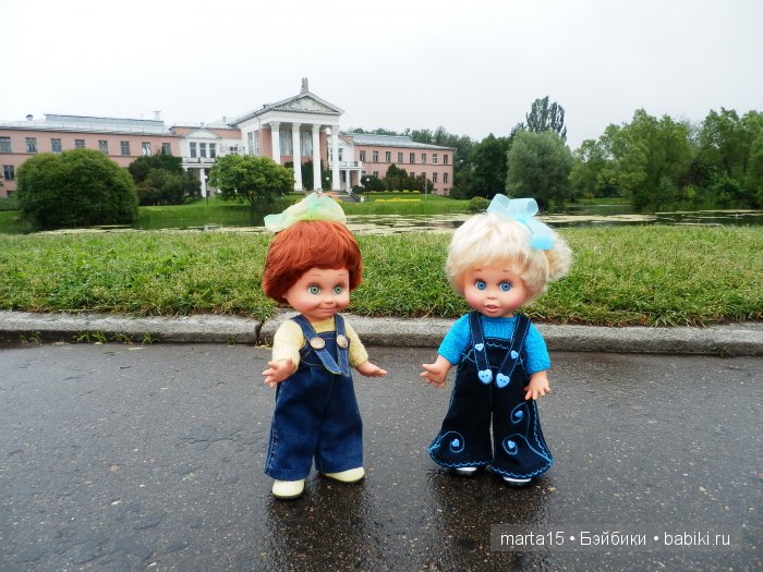 ВСЁ-ТАКИ ЛЕТО!!! Маленький летний фоторепортаж. Подружки Шерри и Синтия Galoob Baby Facе на прогулке