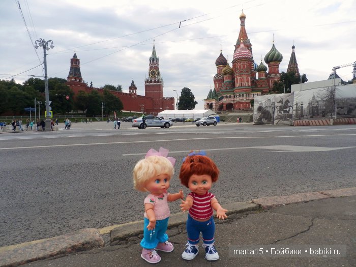 Из Москвы с любовью. Большая прогулка Шерри и Синтии. Куклы Galoob Baby Face