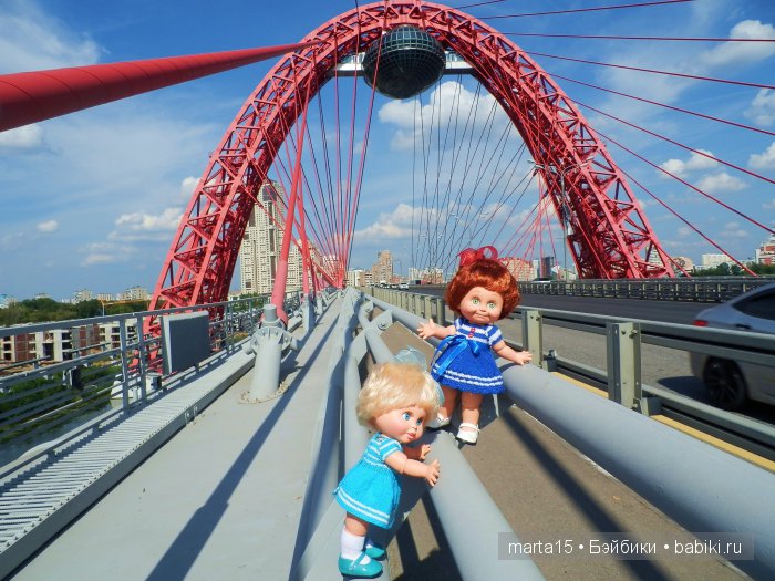 Из Москвы с любовью. Большая прогулка Шерри и Синтии. Куклы Galoob Baby Face