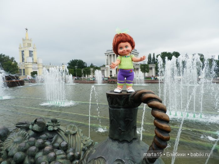 Из Москвы с любовью. Большая прогулка Шерри и Синтии. Куклы Galoob Baby Face