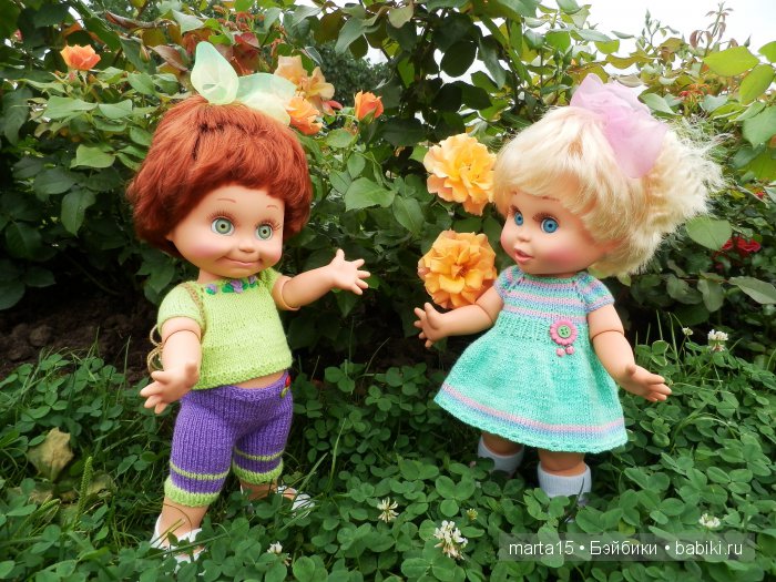 Из Москвы с любовью. Большая прогулка Шерри и Синтии. Куклы Galoob Baby Face