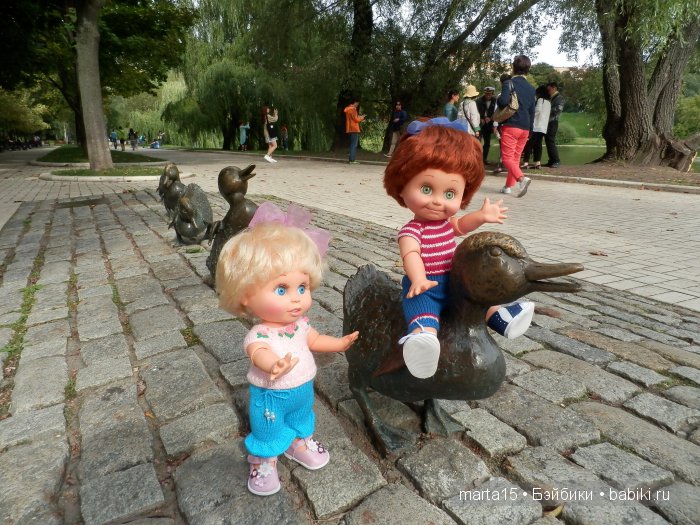 Из Москвы с любовью. Большая прогулка Шерри и Синтии. Куклы Galoob Baby Face