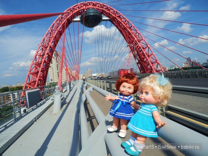 Из Москвы с любовью. Большая прогулка Шерри и Синтии. Куклы Galoob Baby Face