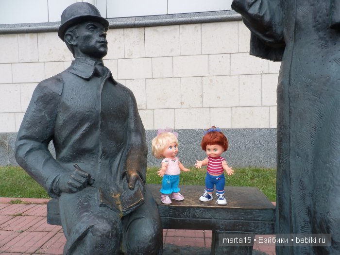 Из Москвы с любовью. Большая прогулка Шерри и Синтии. Куклы Galoob Baby Face