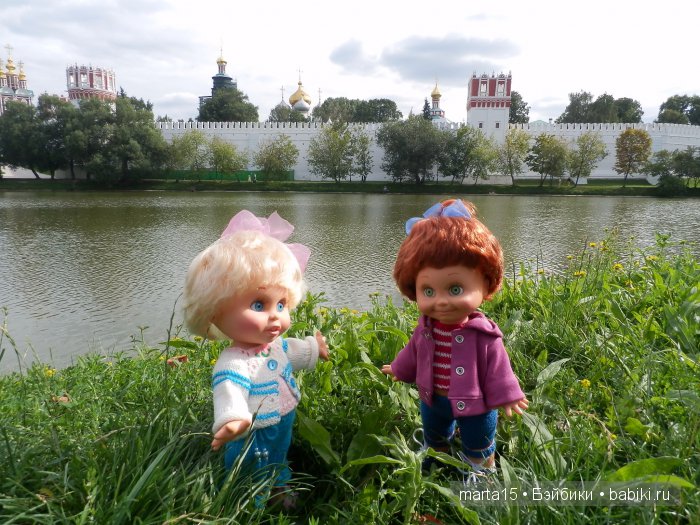 Из Москвы с любовью. Большая прогулка Шерри и Синтии. Куклы Galoob Baby Face