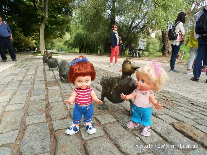 Из Москвы с любовью. Большая прогулка Шерри и Синтии. Куклы Galoob Baby Face