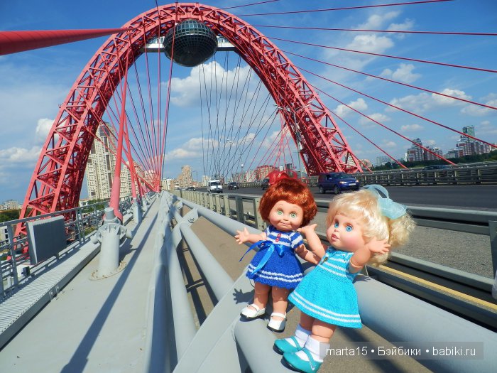 Из Москвы с любовью. Большая прогулка Шерри и Синтии. Куклы Galoob Baby Face
