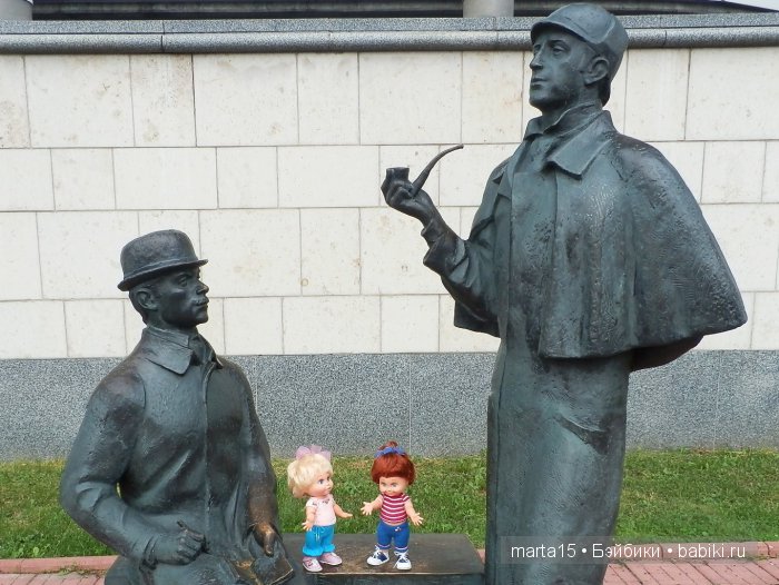 Из Москвы с любовью. Большая прогулка Шерри и Синтии. Куклы Galoob Baby Face