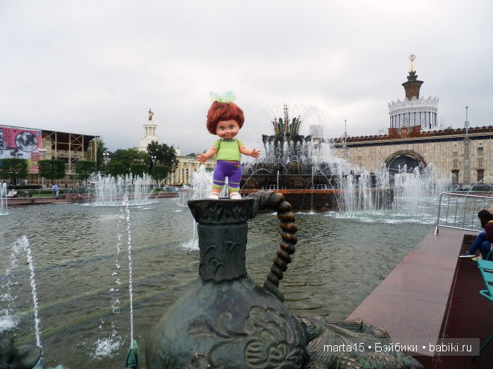 Из Москвы с любовью. Большая прогулка Шерри и Синтии. Куклы Galoob Baby Face (фото 10)