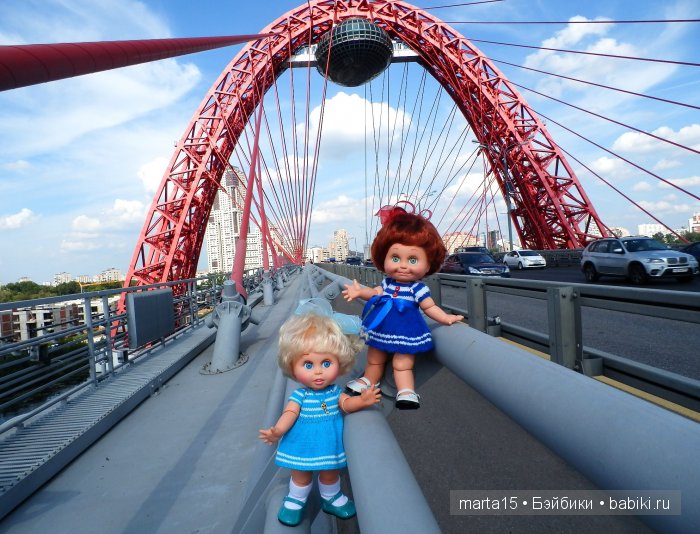 Из Москвы с любовью. Большая прогулка Шерри и Синтии. Куклы Galoob Baby Face