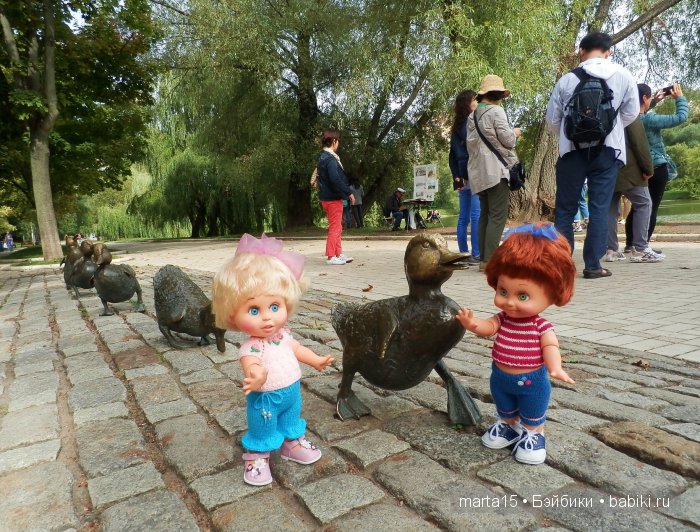 Из Москвы с любовью. Большая прогулка Шерри и Синтии. Куклы Galoob Baby Face