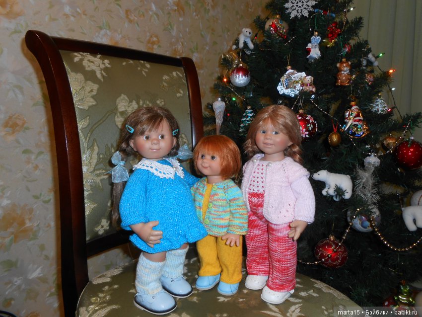 Чудеса на Новый год — Куклы Rosemarie Anna Muller (Мюллер): Вихтели (Wichtel)
