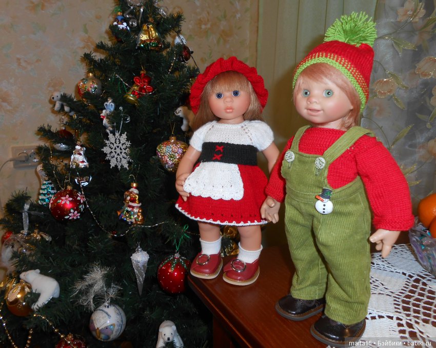 Чудеса на Новый год — Куклы Rosemarie Anna Muller (Мюллер): Вихтели (Wichtel)