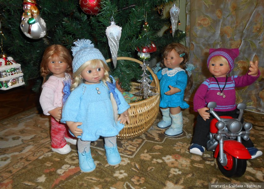 Чудеса на Новый год — Куклы Rosemarie Anna Muller (Мюллер): Вихтели (Wichtel)