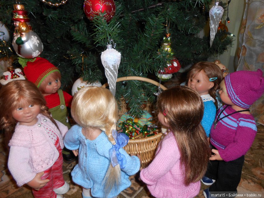 Чудеса на Новый год — Куклы Rosemarie Anna Muller (Мюллер): Вихтели (Wichtel)