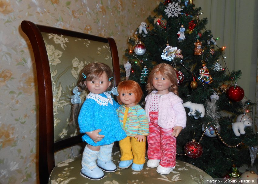 Чудеса на Новый год — Куклы Rosemarie Anna Muller (Мюллер): Вихтели (Wichtel)