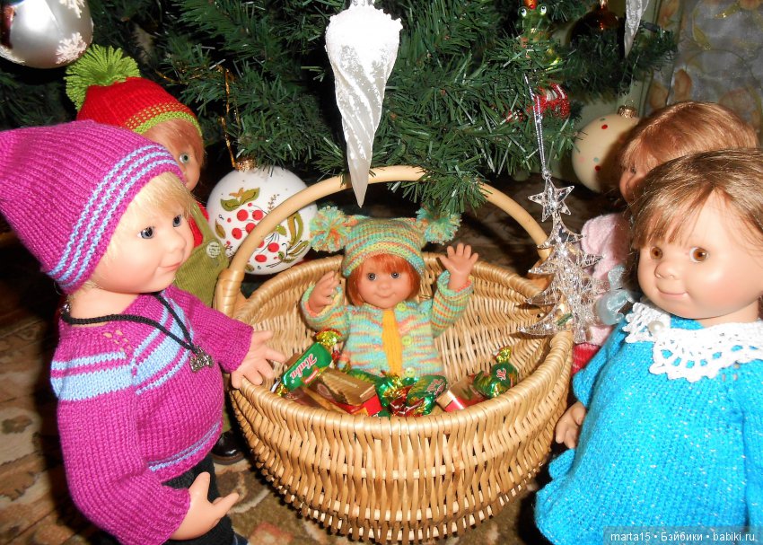 Чудеса на Новый год — Куклы Rosemarie Anna Muller (Мюллер): Вихтели (Wichtel)