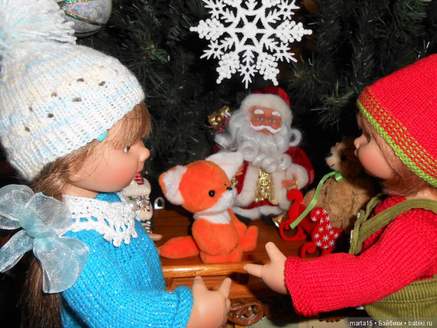 Чудеса на Новый год — Куклы Rosemarie Anna Muller (Мюллер): Вихтели (Wichtel)
