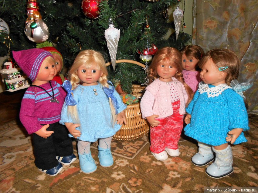 Чудеса на Новый год — Куклы Rosemarie Anna Muller (Мюллер): Вихтели (Wichtel)