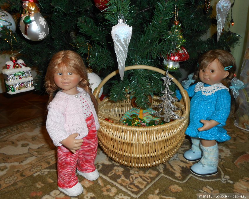 Чудеса на Новый год — Куклы Rosemarie Anna Muller (Мюллер): Вихтели (Wichtel)