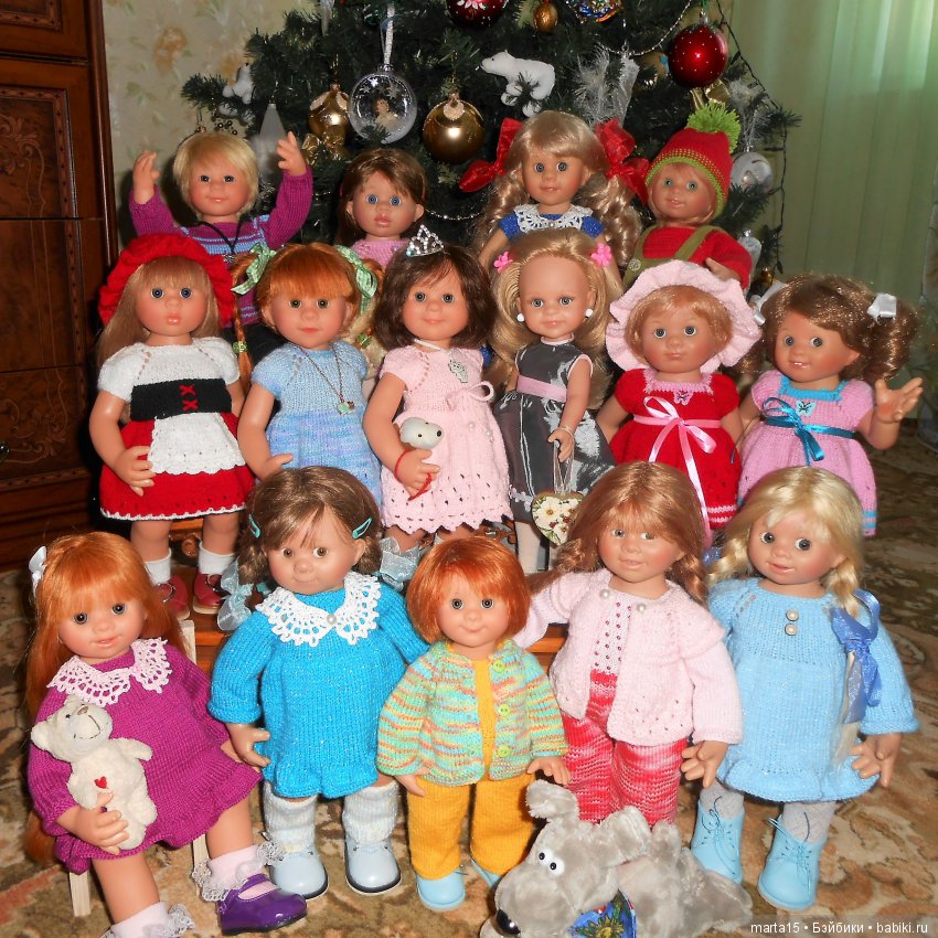 Чудеса на Новый год — Куклы Rosemarie Anna Muller (Мюллер): Вихтели (Wichtel)